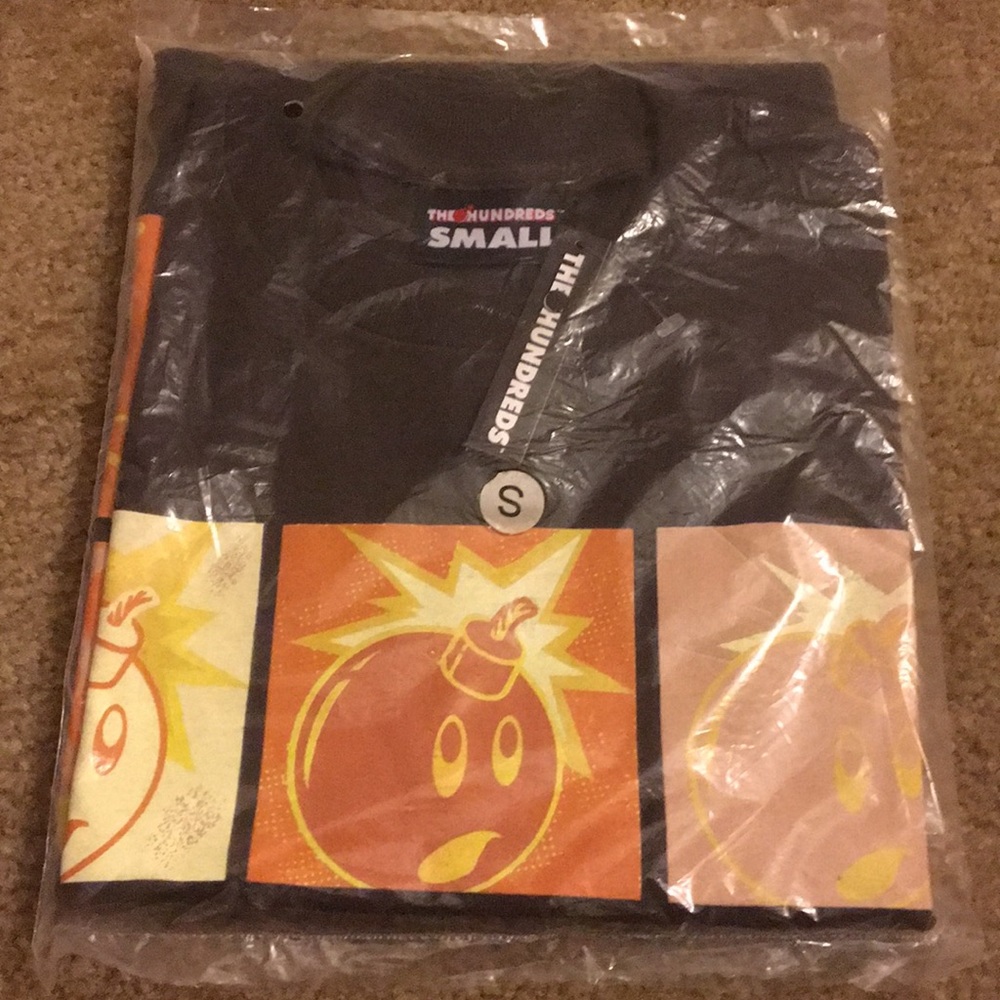 Men’s Brand New The Hundreds Tshirt Small Adam Bomb